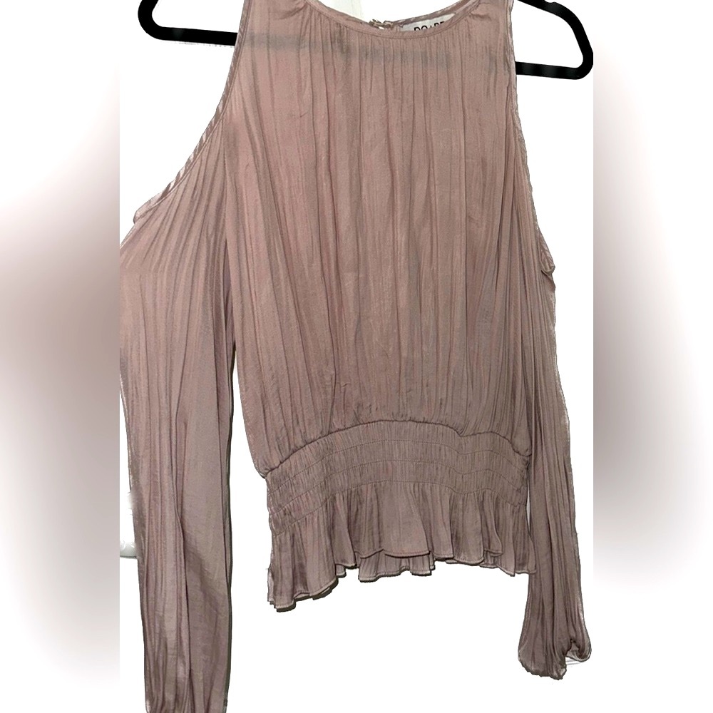 DO+BE Blush Off the Shoulder Blouse